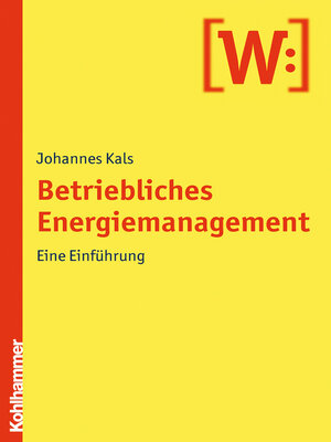 cover image of Betriebliches Energiemanagement